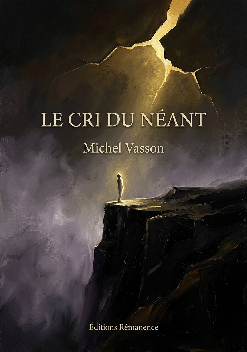 Livre Le Cri du néant par Michel Vasson - Couverture - Editions Remanence