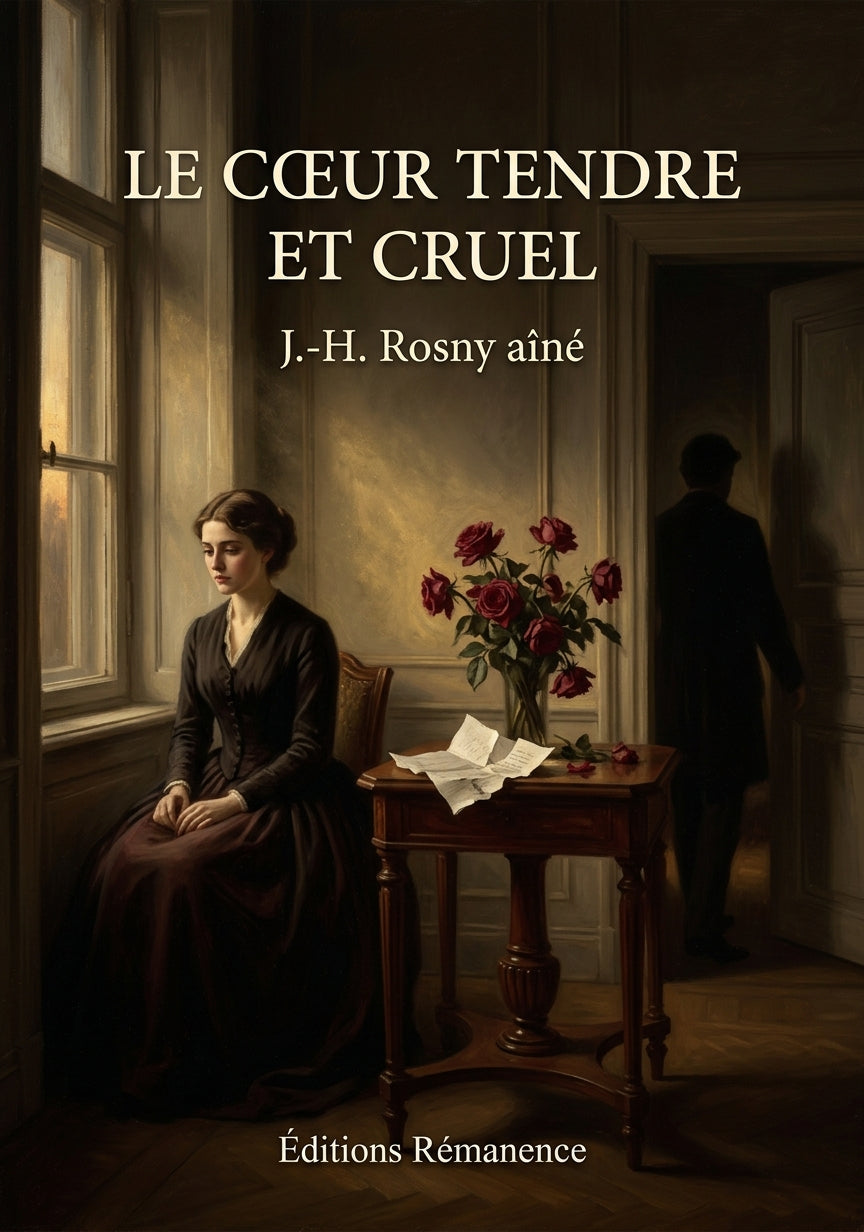 Livre Le Cœur tendre et cruel par J.-H. Rosny aîné - Couverture - Editions Remanence