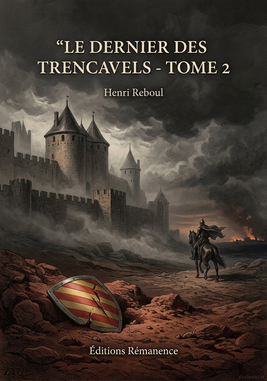 Livre Le dernier des Trencavels - Tome 2 par Henri Reboul - Couverture - Editions Remanence