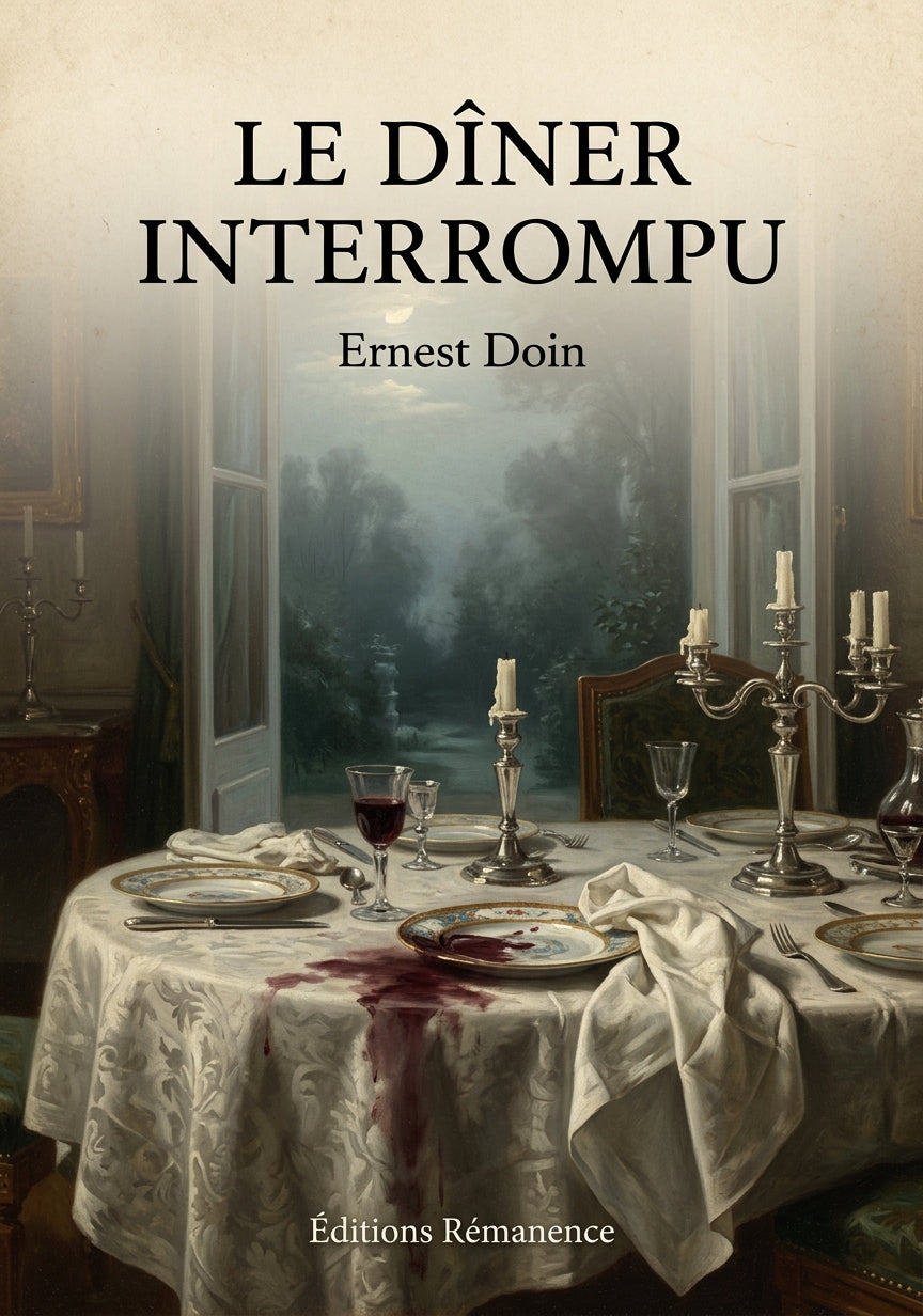Le dîner interrompu - Ernest Doin (Couverture)
