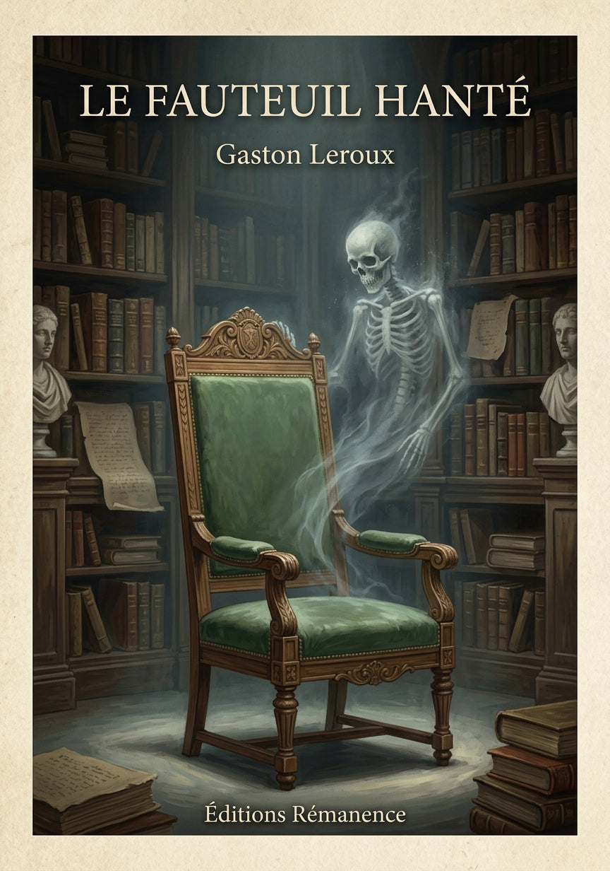 Le fauteuil hanté - Gaston Leroux (Couverture)