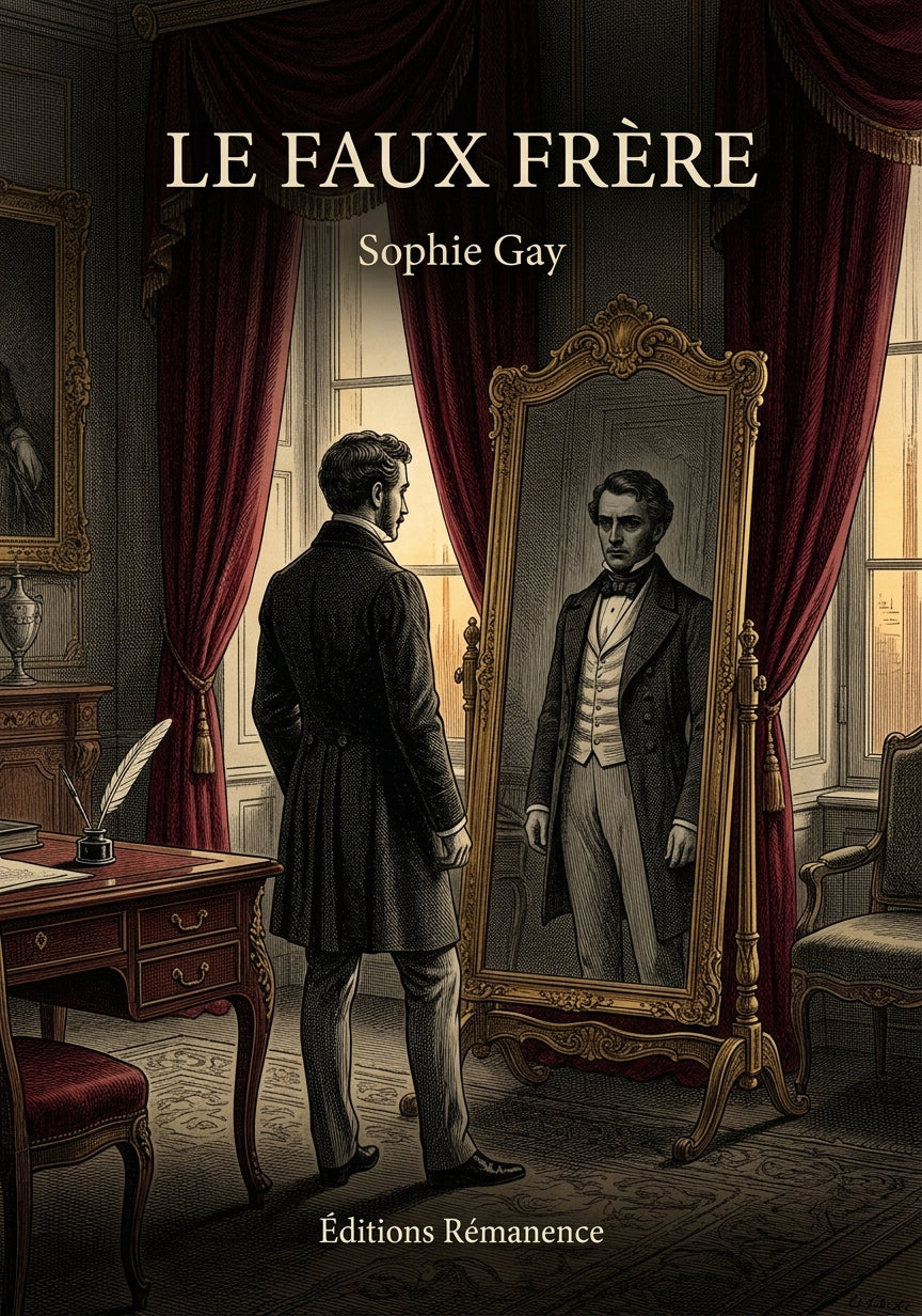 Livre Le Faux Frère par Sophie Gay - Couverture - Editions Remanence