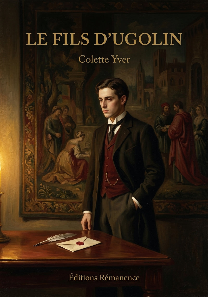 Livre Le Fils d’Ugolin par Colette Yver - Couverture - Editions Remanence