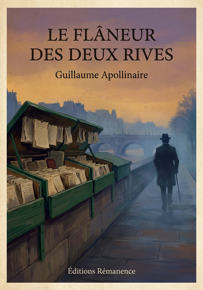 Le flâneur des deux rives - Guillaume Apollinaire (Couverture)