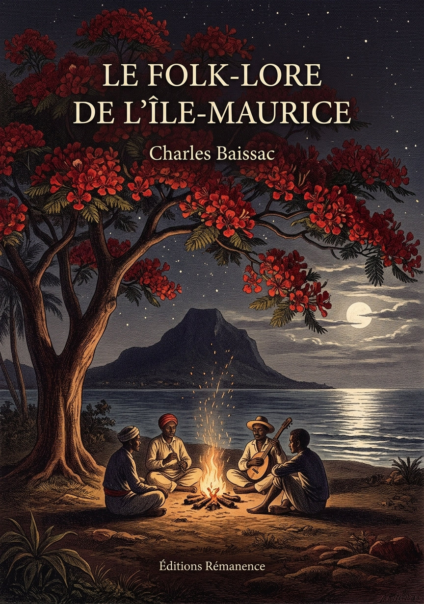 Livre Le Folk-lore de l’Île-Maurice par Charles Baissac - Couverture - Editions Remanence