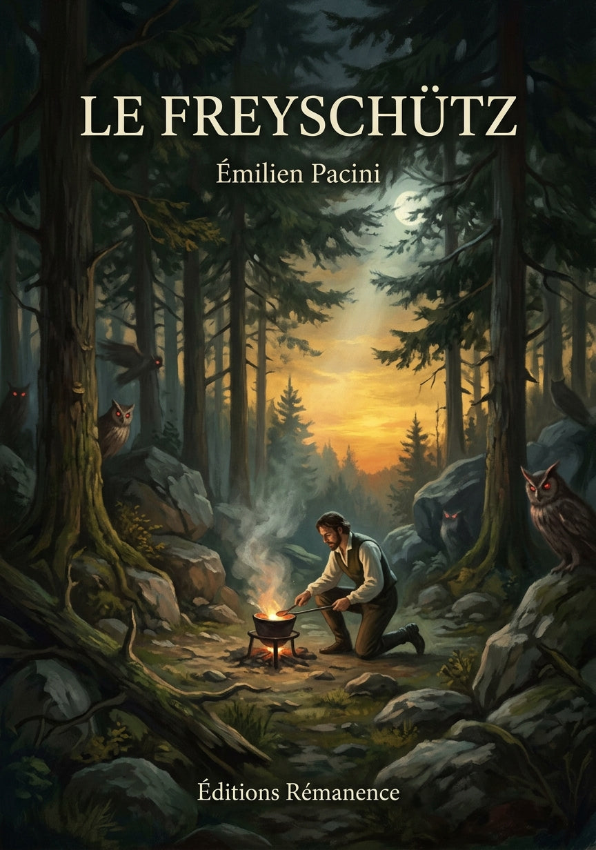 Livre Le Freyschütz par Émilien Pacini - Couverture - Editions Remanence