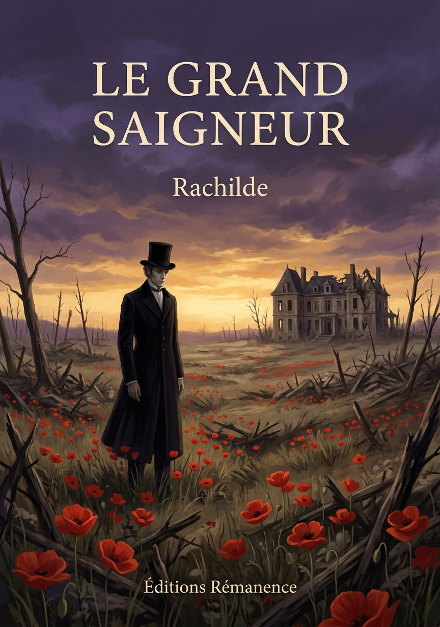 Livre Le Grand saigneur par Rachilde - Couverture - Editions Remanence