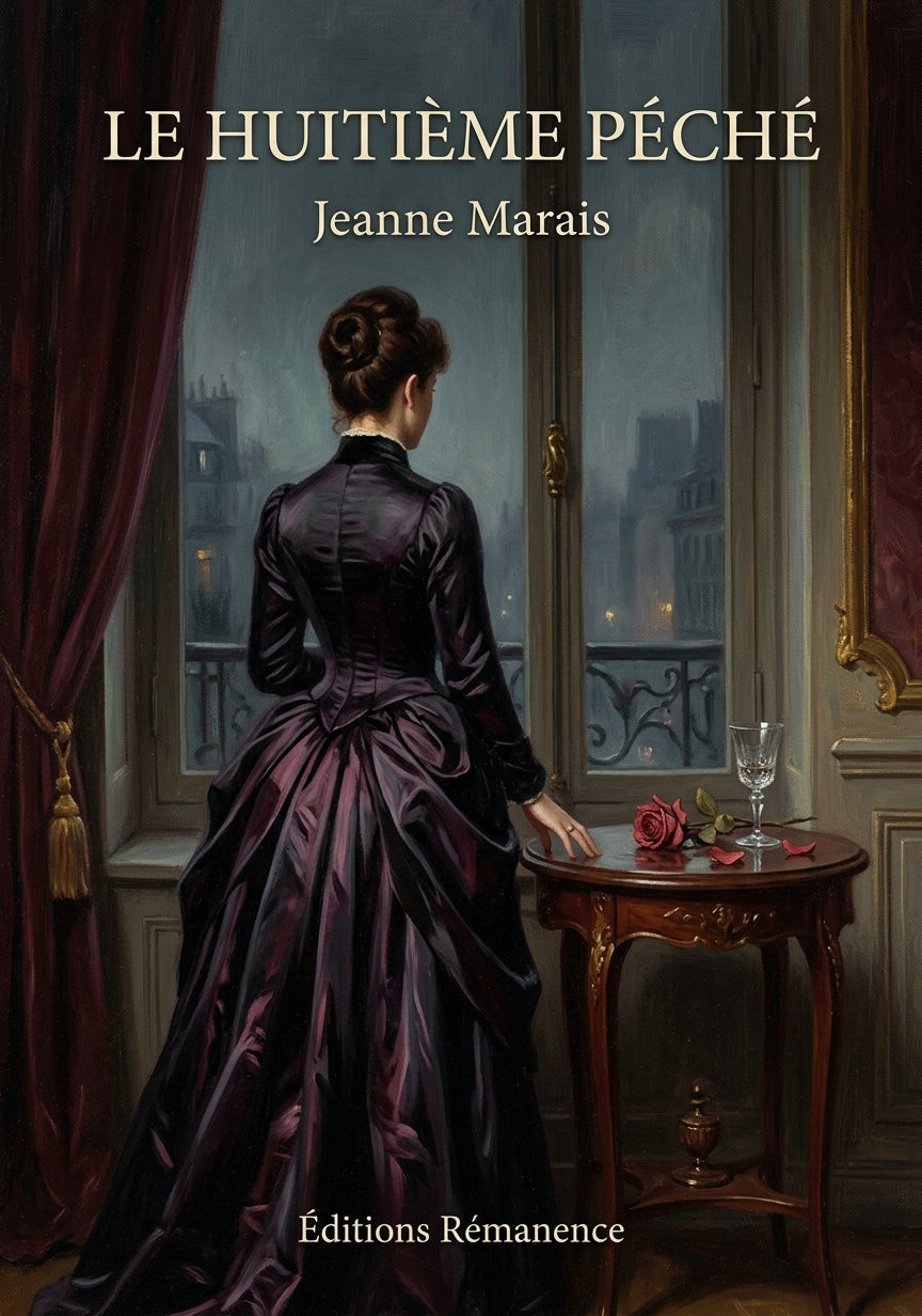 Livre Le Huitième Péché par Jeanne Marais - Couverture - Editions Remanence
