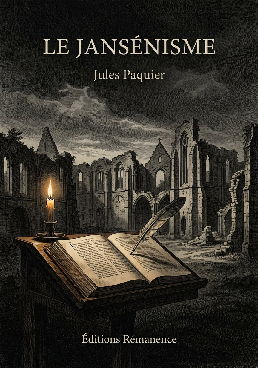 Livre Le Jansénisme par Jules Paquier - Couverture - Editions Remanence