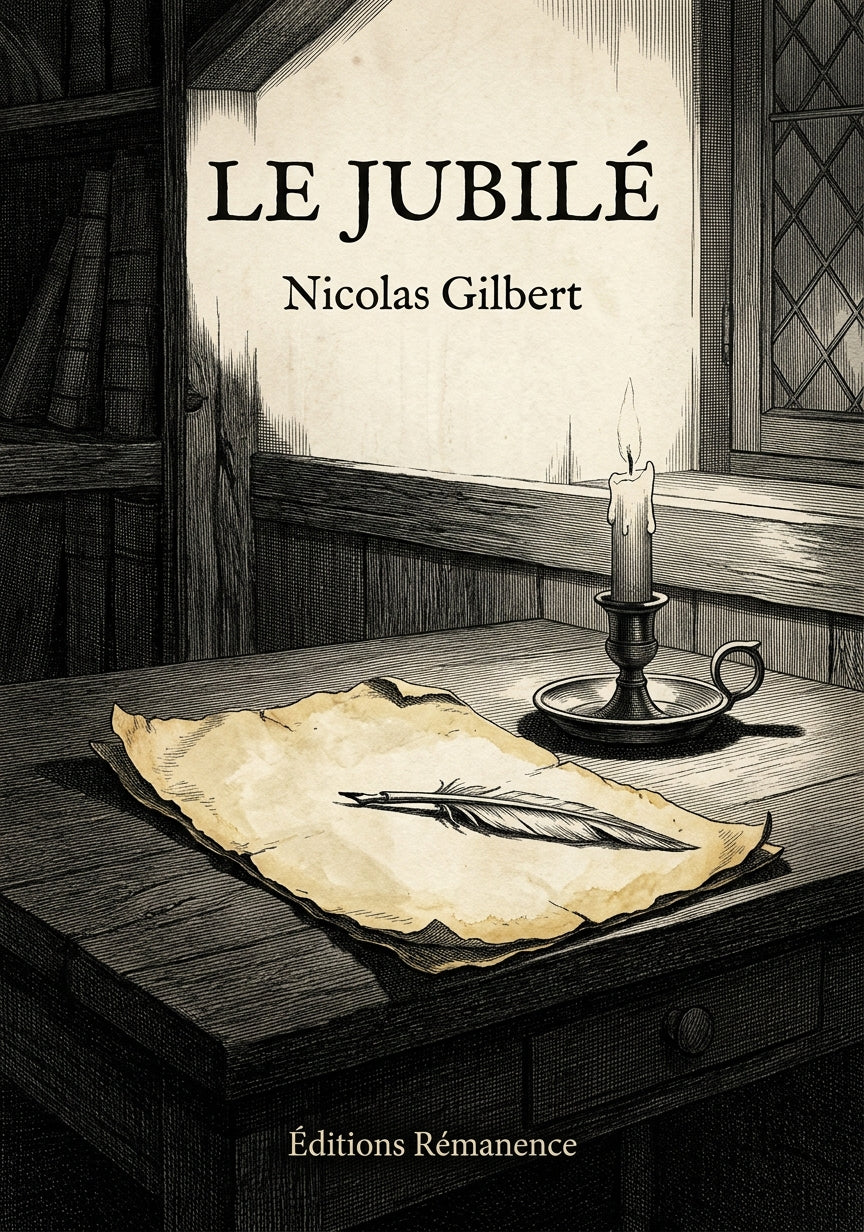 Livre Le Jubilé par Nicolas Gilbert - Couverture - Editions Remanence