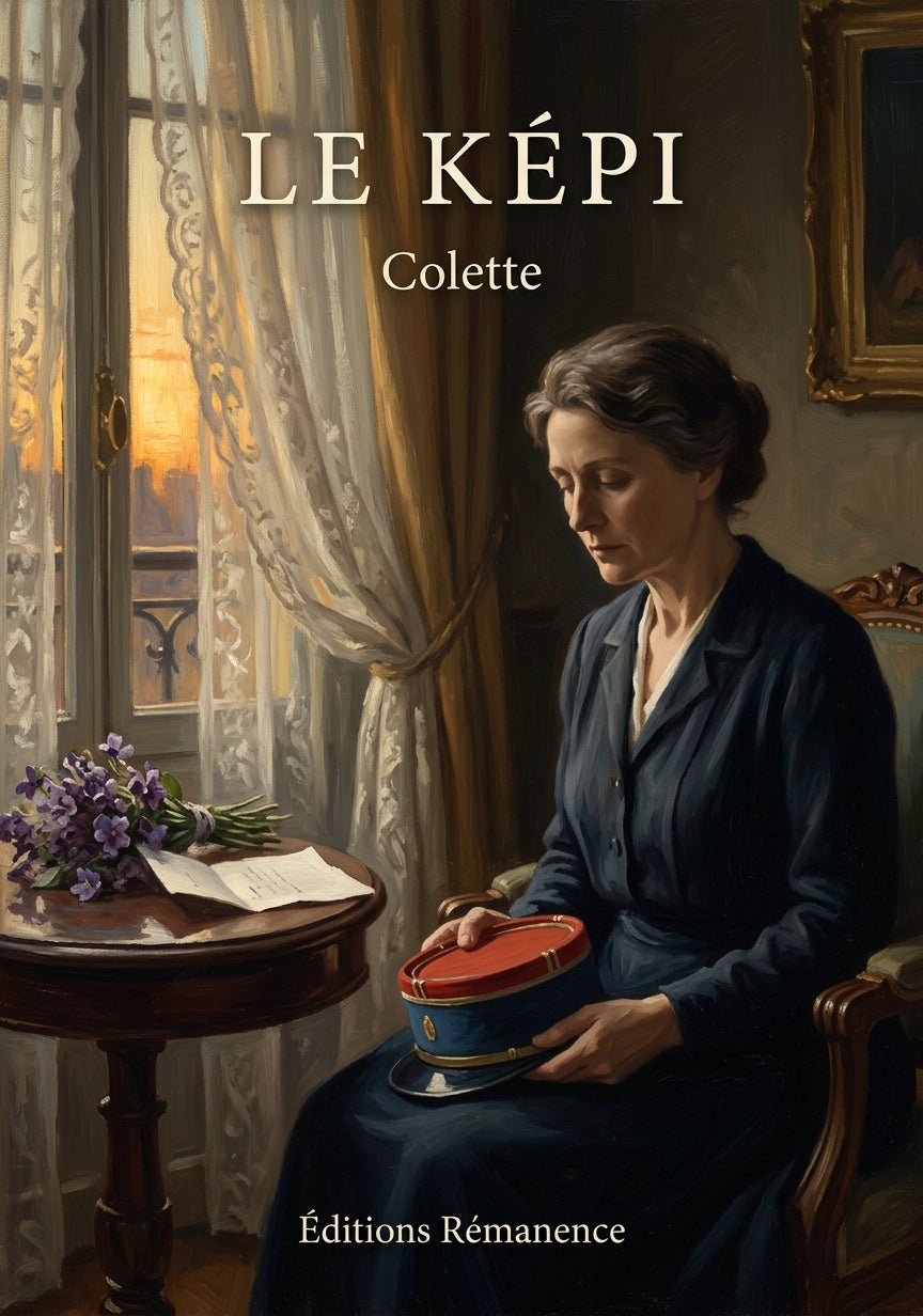 Livre Le Képi par Colette - Couverture - Editions Remanence