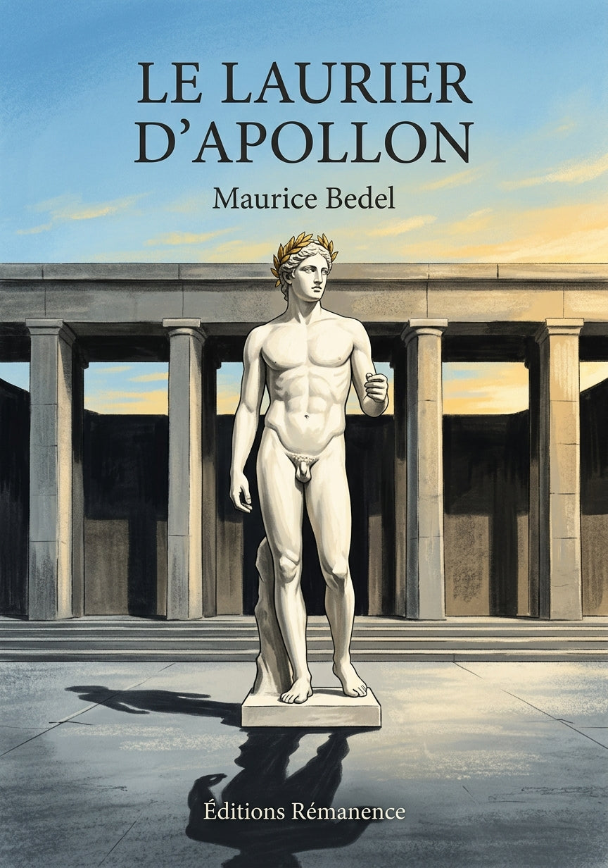 Livre Le Laurier d’Apollon par Maurice Bedel - Couverture - Editions Remanence