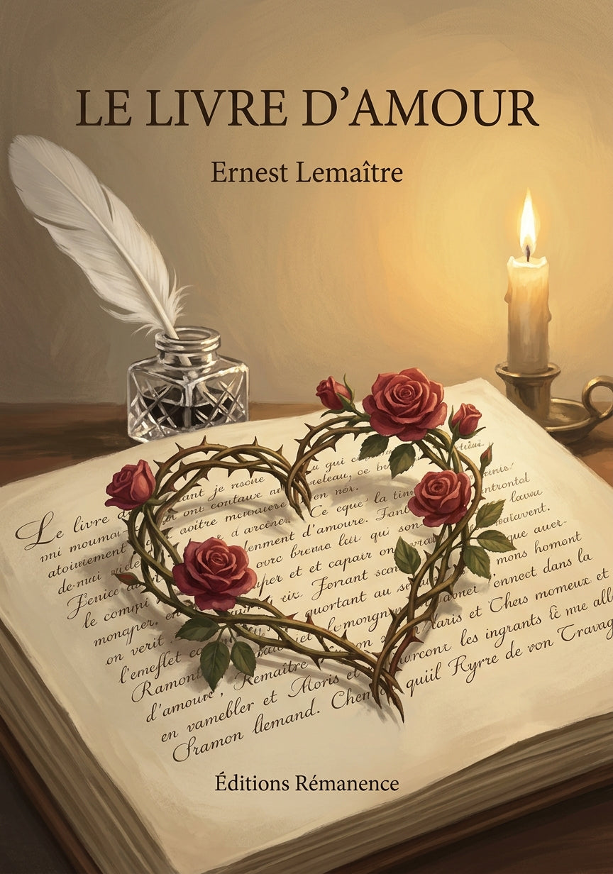 Livre Le Livre d’Amour par Ernest Lemaître - Couverture - Editions Remanence