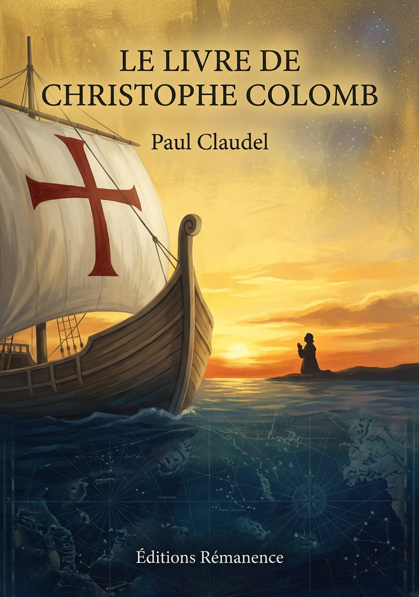 Livre Le Livre de Christophe Colomb par Paul Claudel - Couverture - Editions Remanence