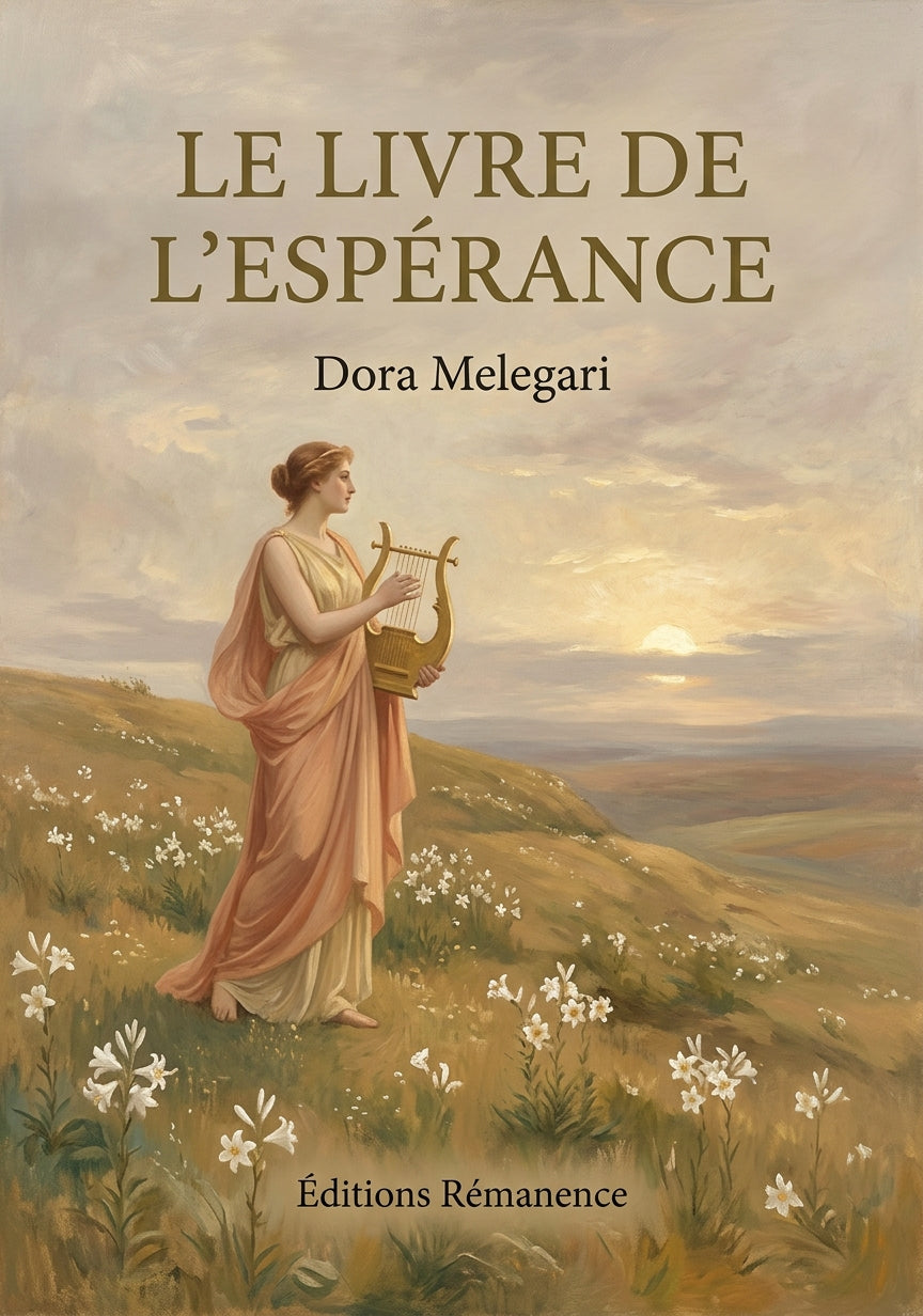 Livre Le Livre de l’espérance par Dora Melegari - Couverture - Editions Remanence