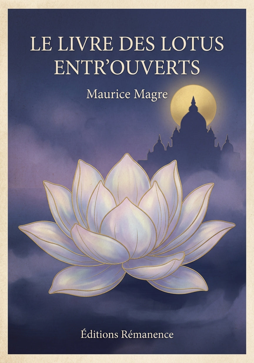 Le livre des lotus entr'ouverts - Maurice Magre (Couverture)