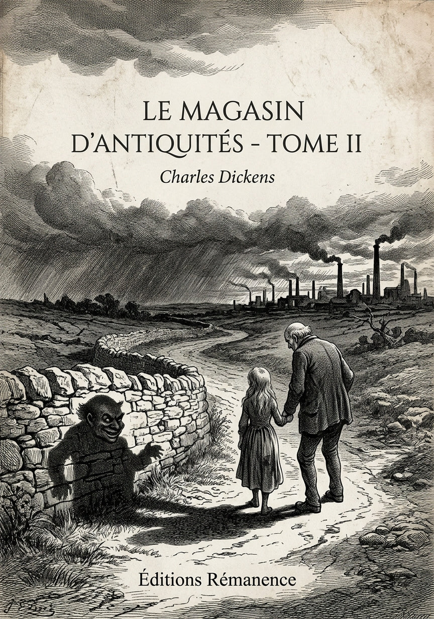 Le magasin d'antiquités - Tome II - Charles Dickens (Couverture)