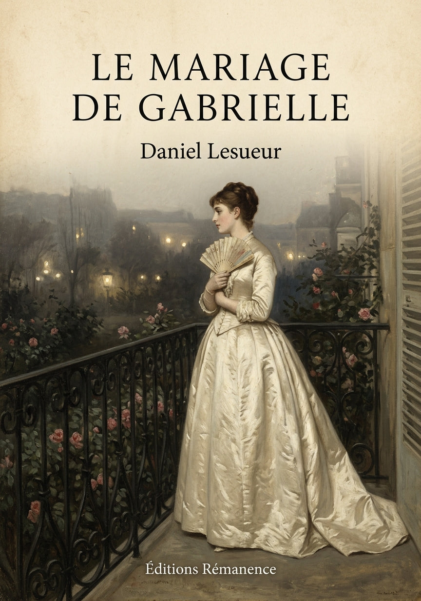 Le mariage de Gabrielle - Daniel Lesueur (Couverture)