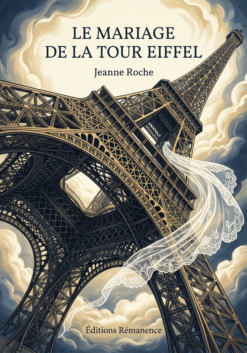 Livre Le Mariage de la Tour Eiffel par Jeanne Roche - Couverture - Editions Remanence