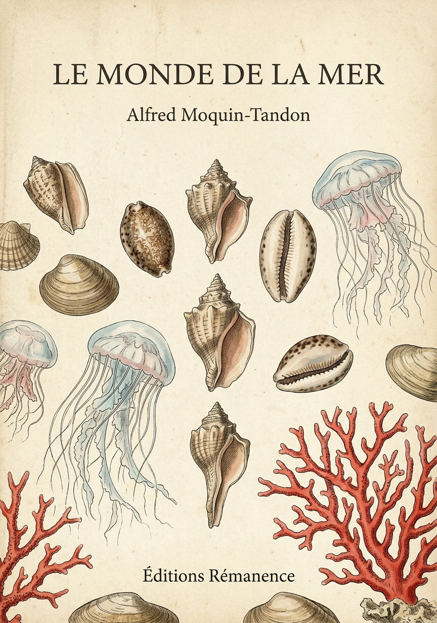 Le monde de la mer - Alfred Moquin-Tandon (Couverture)