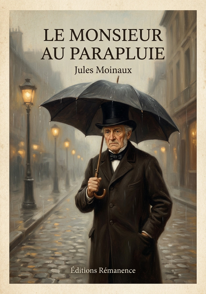 Le monsieur au parapluie - Jules Moinaux (Couverture)