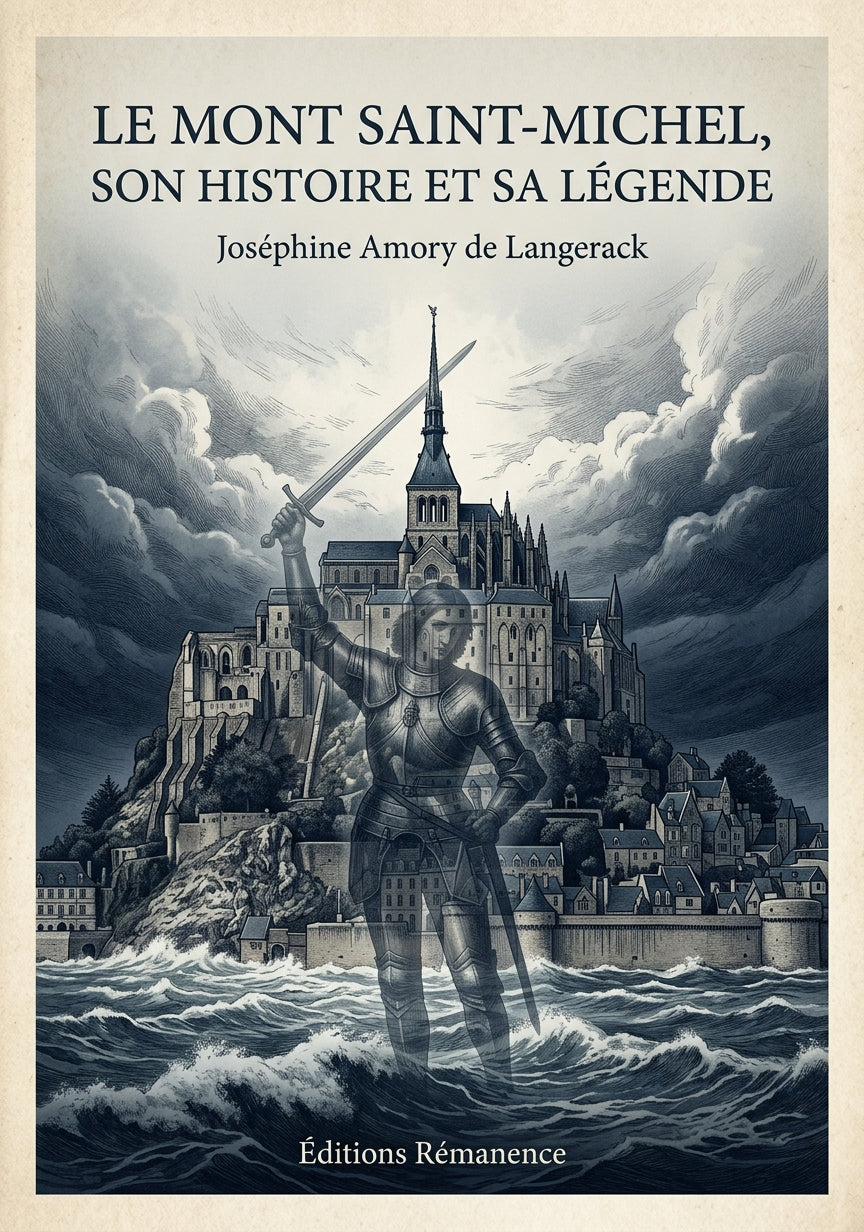 Le Mont Saint-Michel, son histoire et sa légende - Joséphine Amory de Langerack (Couverture)