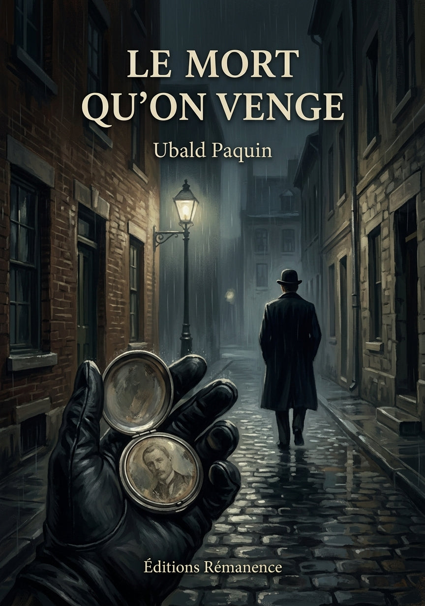 Livre Le mort qu’on venge par Ubald Paquin - Couverture - Editions Remanence