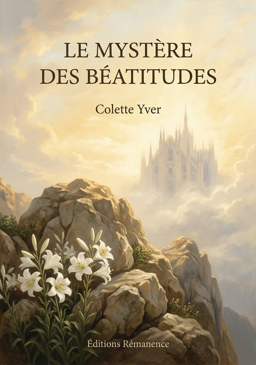 Livre Le Mystère des béatitudes par Colette Yver - Couverture - Editions Remanence