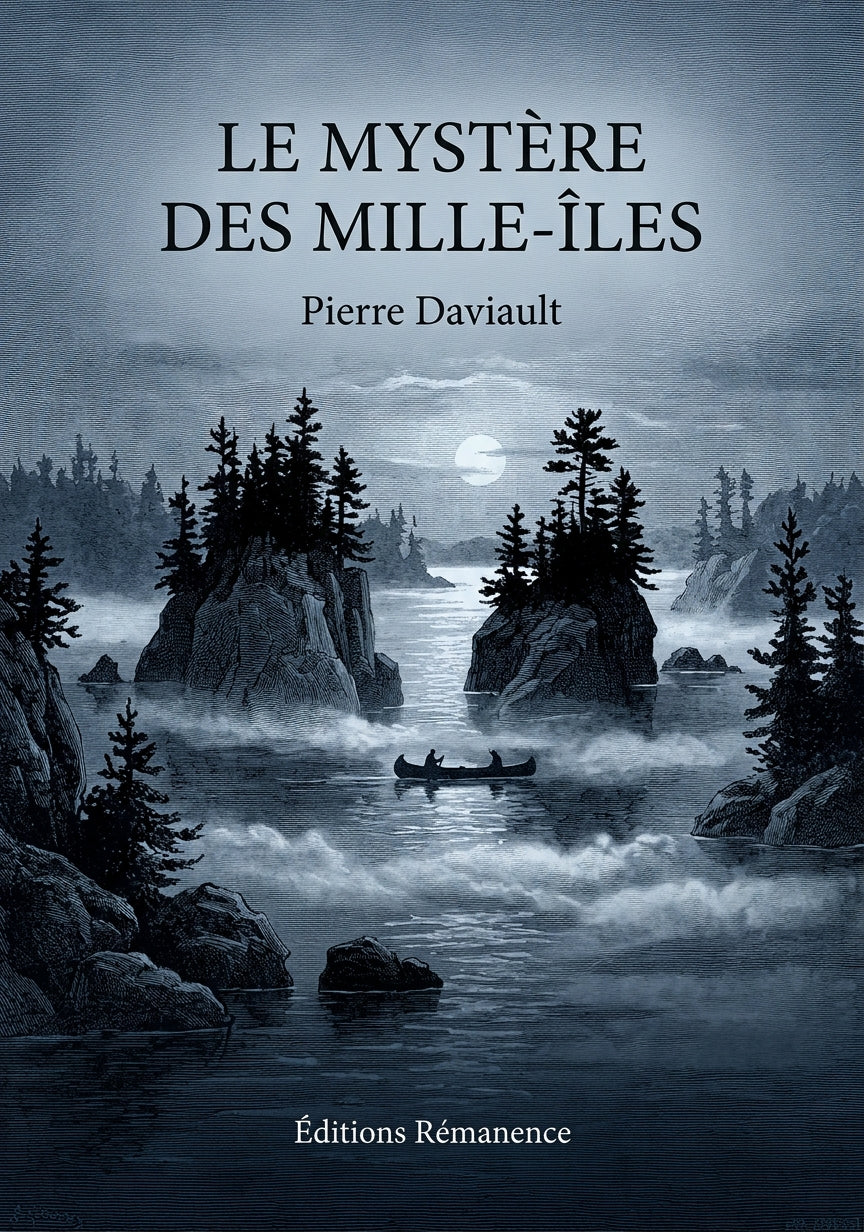 Livre Le mystère des Mille-Îles par Pierre Daviault - Couverture - Editions Remanence