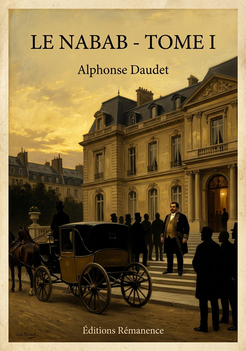 Le nabab - Tome I - Alphonse Daudet (Couverture)