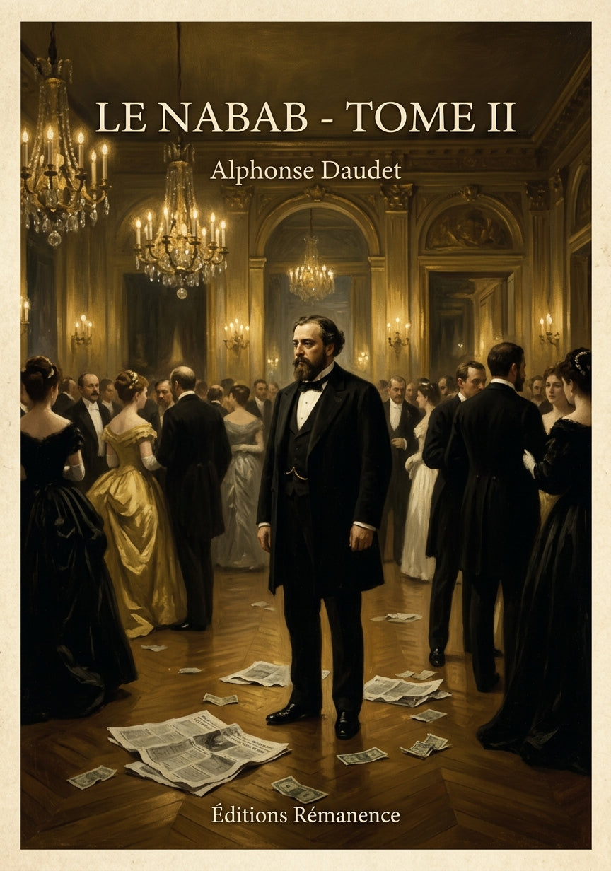 Le nabab - Tome II - Alphonse Daudet (Couverture)