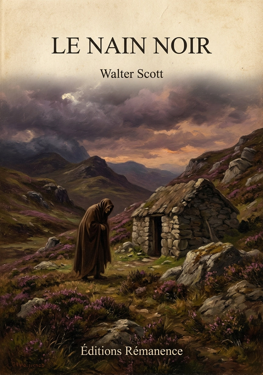 Le nain noir - Walter Scott (Couverture)