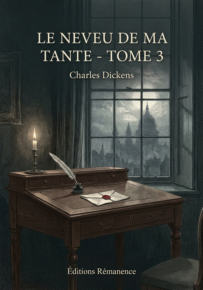 Livre Le Neveu de ma tante - Tome 3 par Charles Dickens - Couverture - Editions Remanence