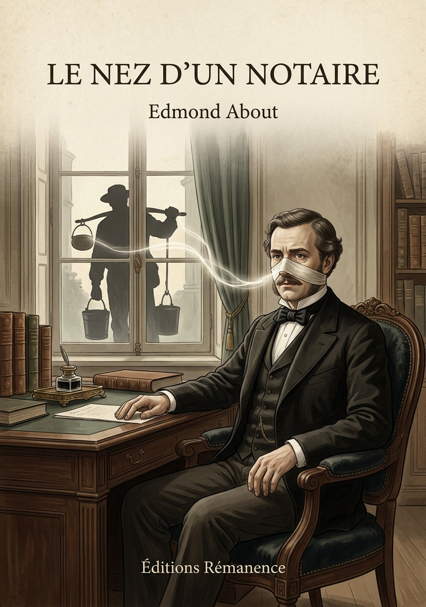 Le nez d'un notaire - Edmond About (Couverture)