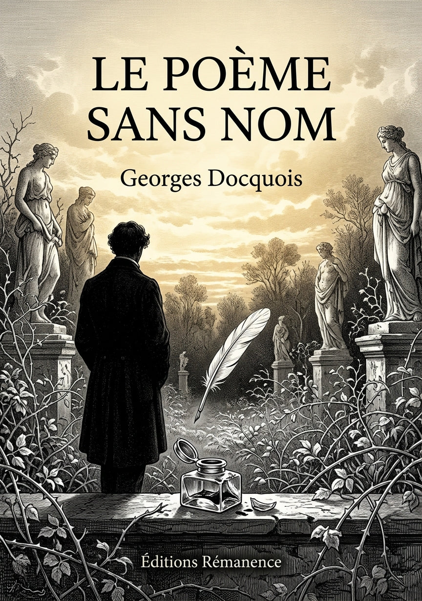 Livre Le Poème sans nom par Georges Docquois - Couverture - Editions Remanence