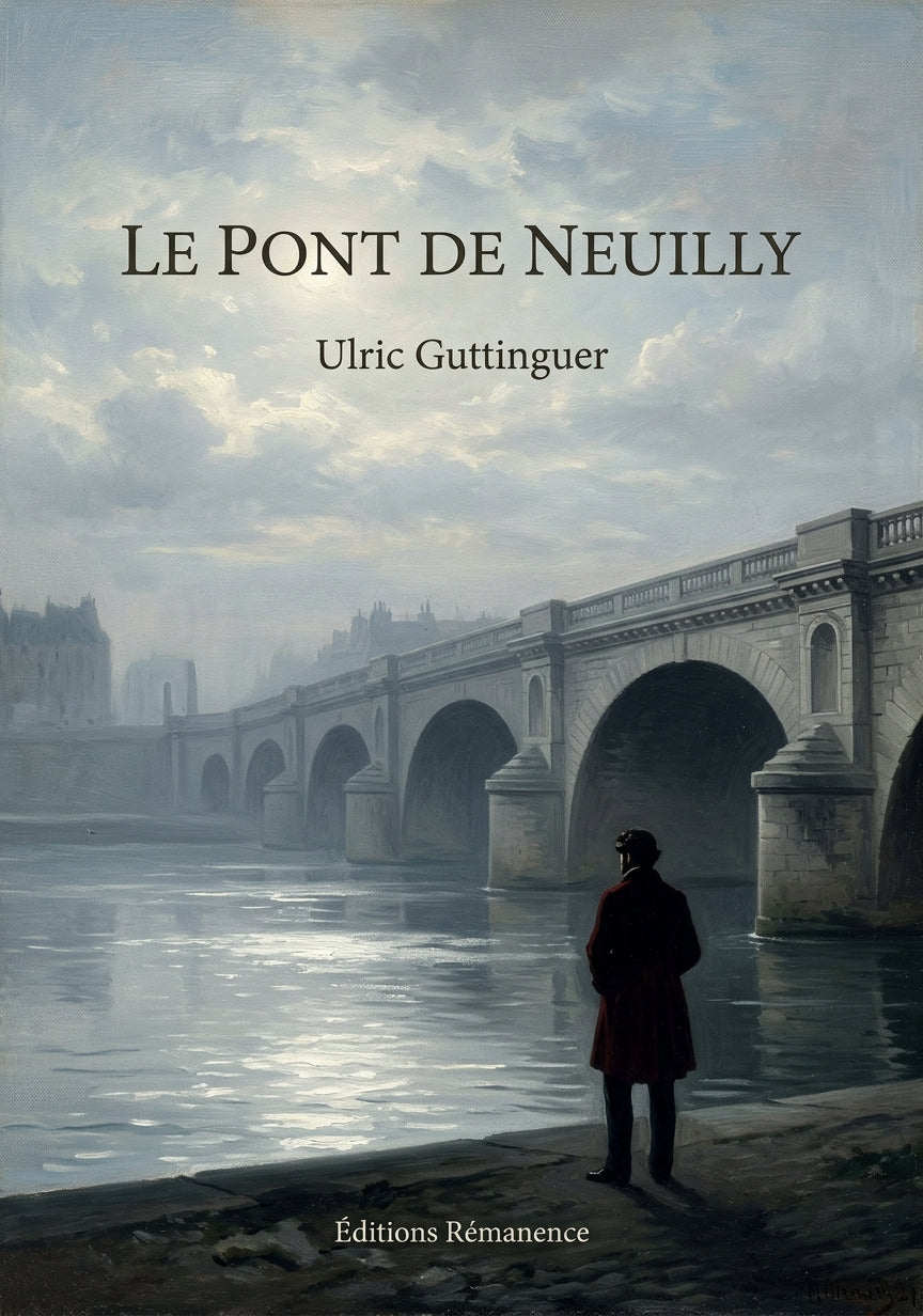 Livre Le Pont de Neuilly par Ulric Guttinguer - Couverture - Editions Remanence