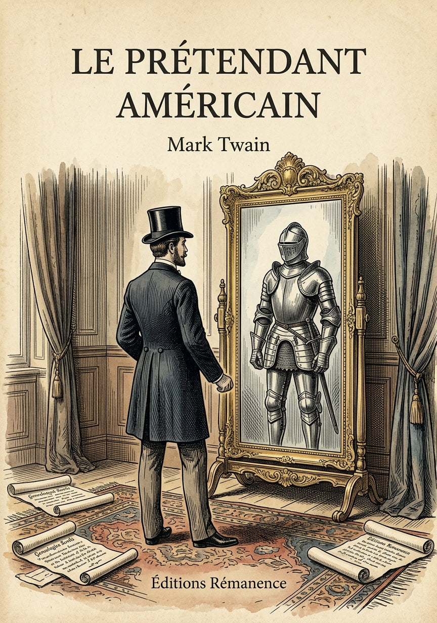 Le prétendant américain - Mark Twain (Couverture)