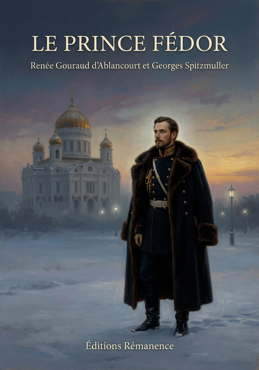Livre Le Prince Fédor par Renée Gouraud d’Ablancourt et Georges Spitzmuller - Couverture - Editions Remanence