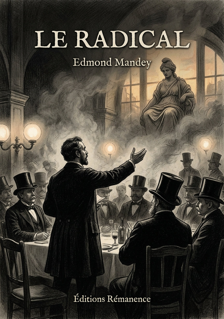 Livre Le Radical par Edmond Mandey - Couverture - Editions Remanence