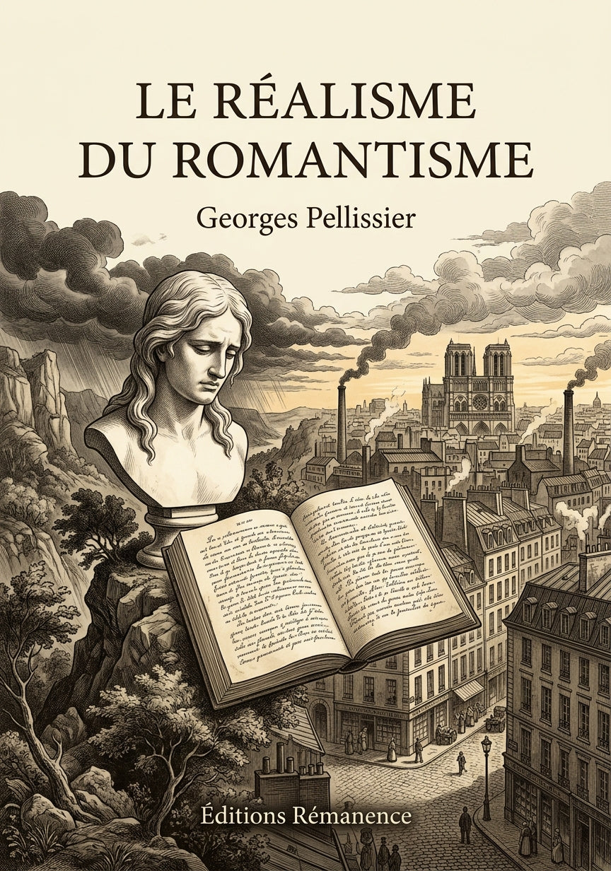 Livre Le Réalisme du romantisme par Georges Pellissier - Couverture - Editions Remanence
