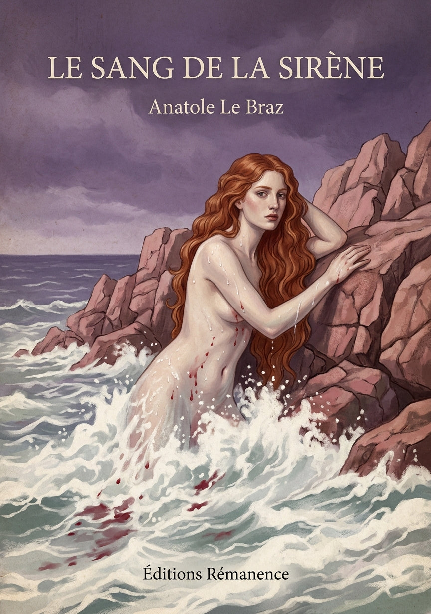 Le sang de la sirène - Anatole Le Braz (Couverture)