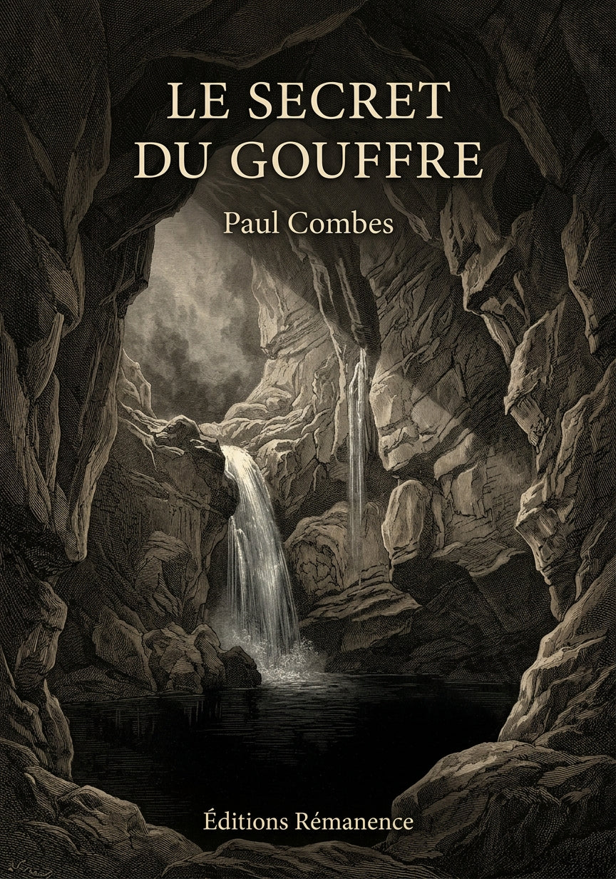 Livre Le Secret du gouffre par Paul Combes - Couverture - Editions Remanence