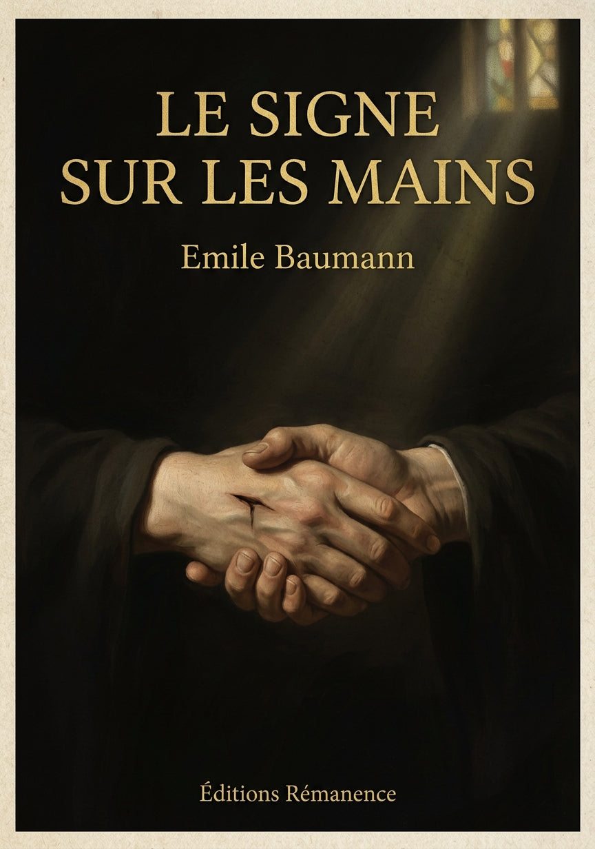 Le signe sur les mains - Emile Baumann (Couverture)