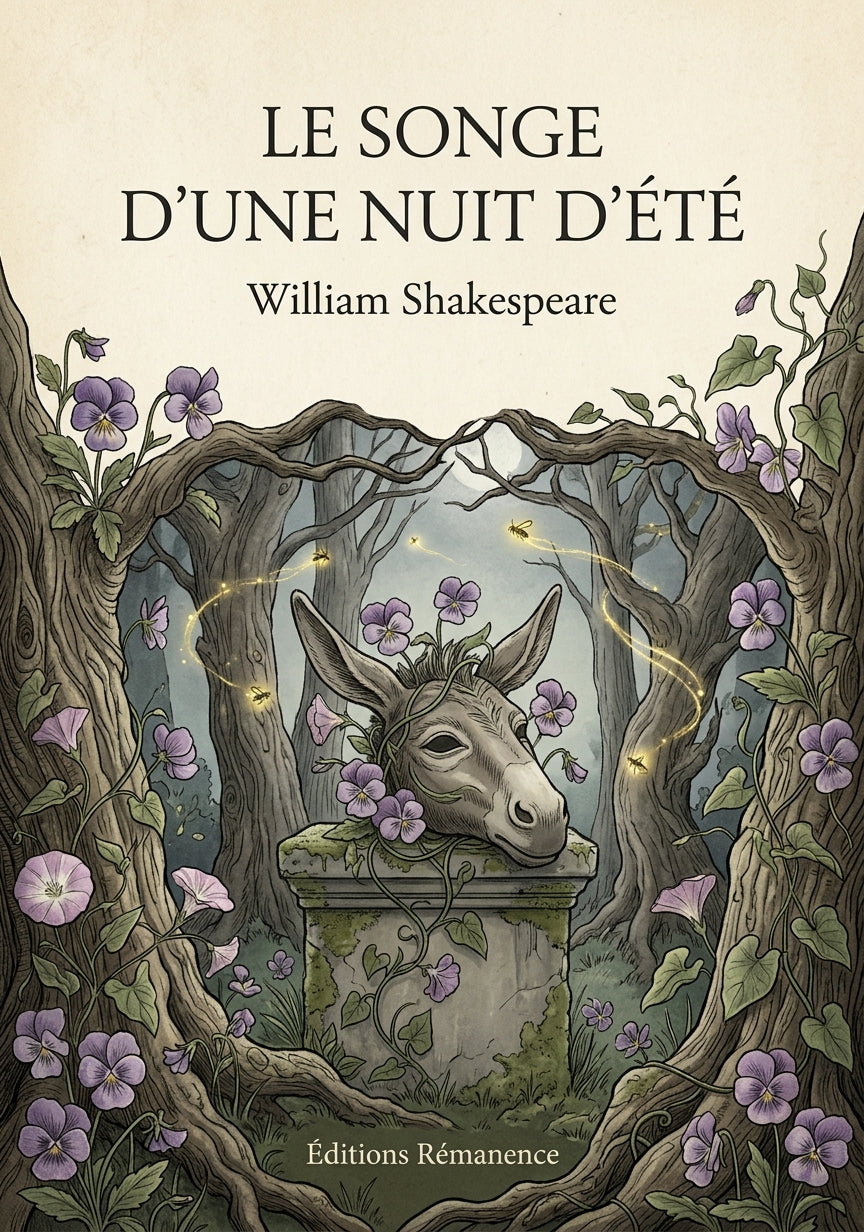 Le songe d'une nuit d'été - William Shakespeare (Couverture)