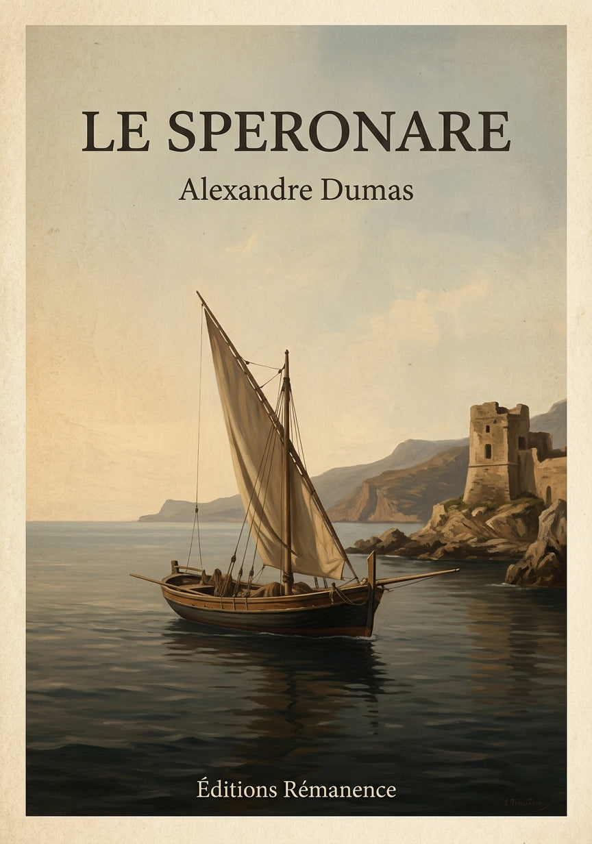 Le Speronare - Alexandre Dumas (Couverture)