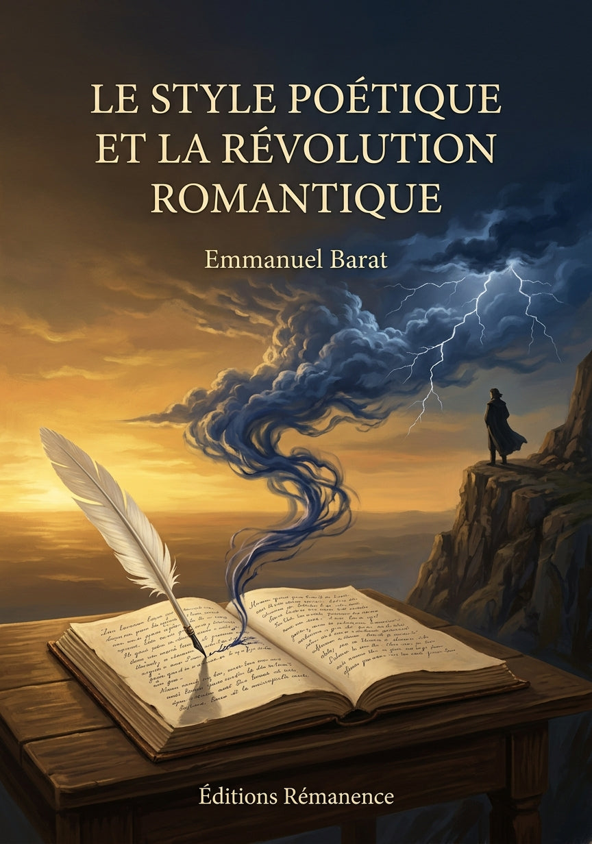 Livre Le Style poétique et la Révolution romantique par Emmanuel Barat - Couverture - Editions Remanence