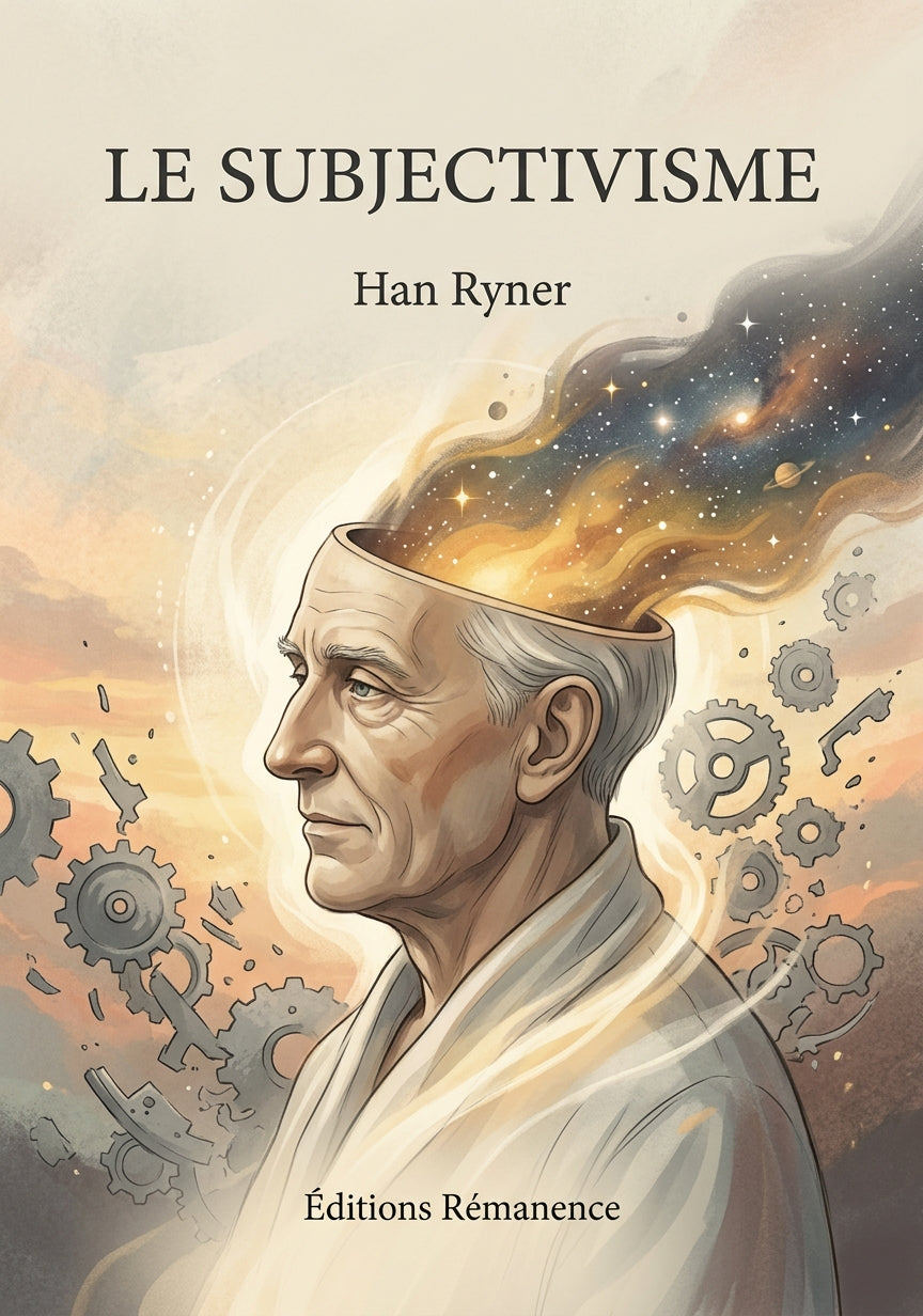 Livre Le Subjectivisme par Han Ryner - Couverture - Editions Remanence