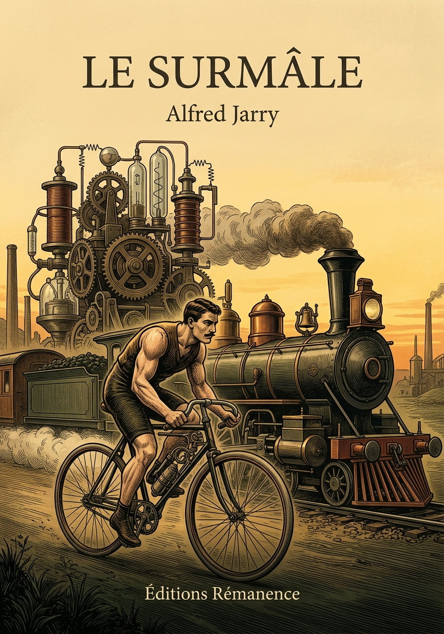 Livre Le Surmâle par Alfred Jarry - Couverture - Editions Remanence