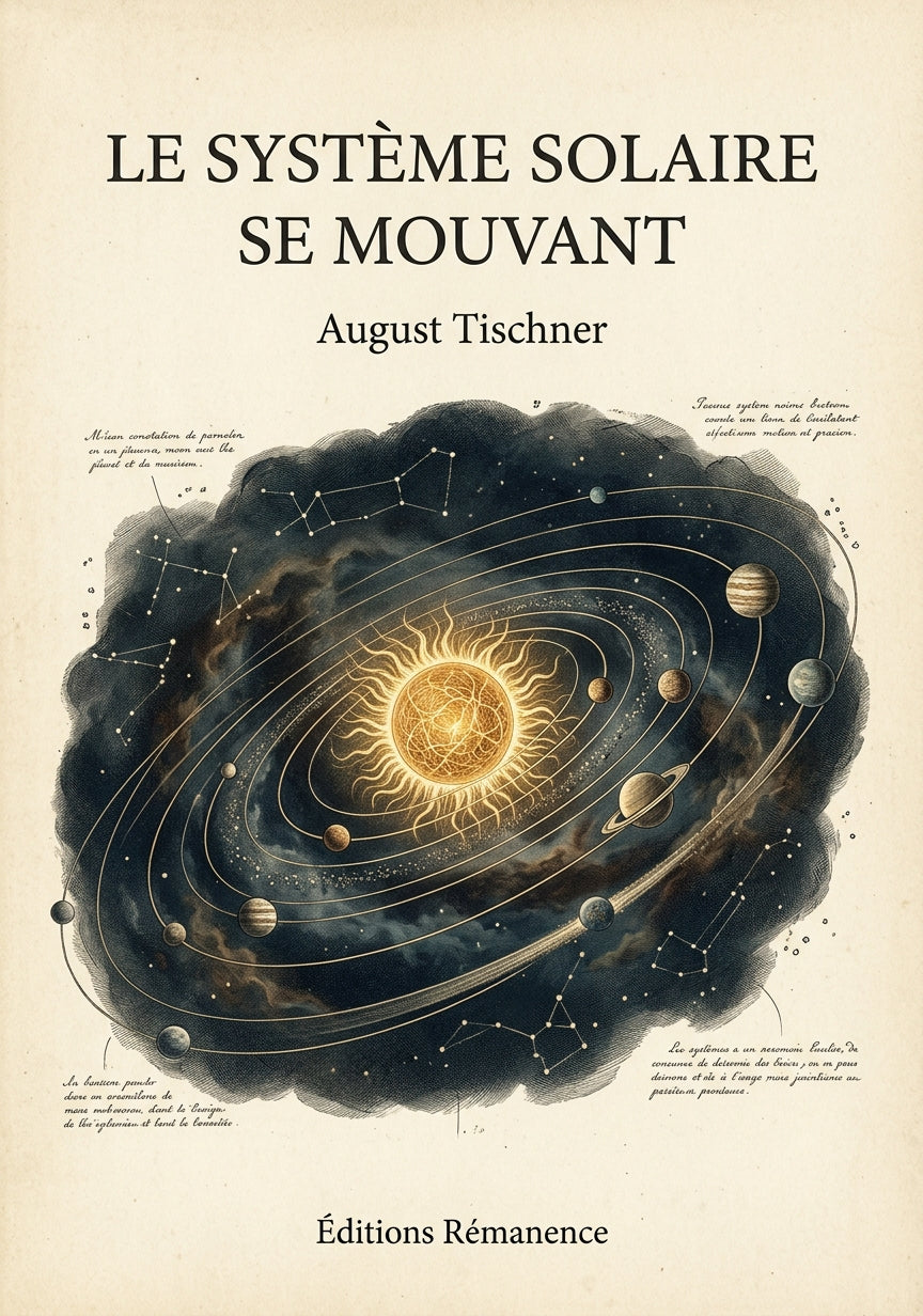 Le Système Solaire se mouvant - August Tischner (Couverture)