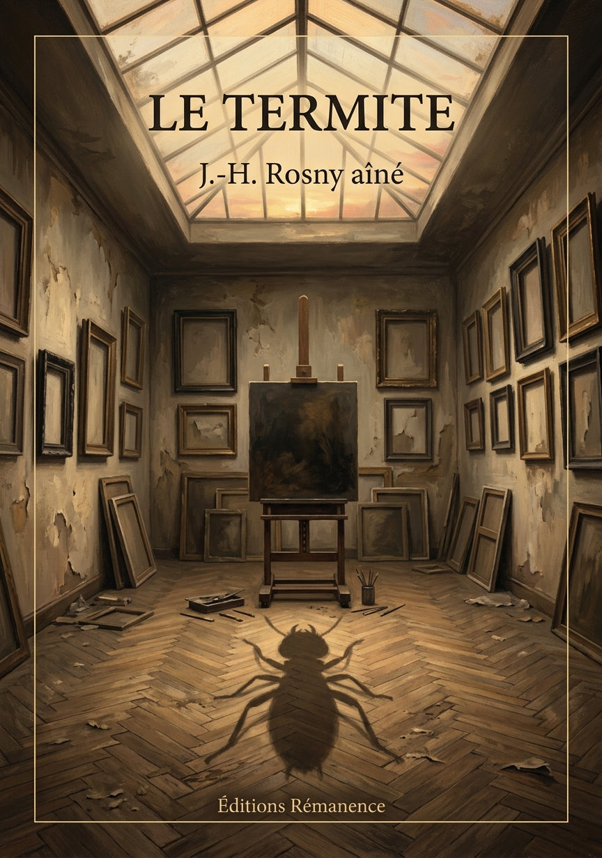 Livre Le Termite par J.-H. Rosny aîné - Couverture - Editions Remanence